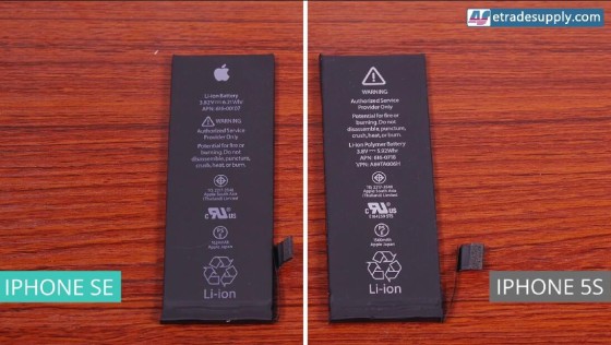 Для сравнения, аккумулятор iPhone 5s имеет емкость 1560 мАч, а iPhone 6s - 1715 мАч